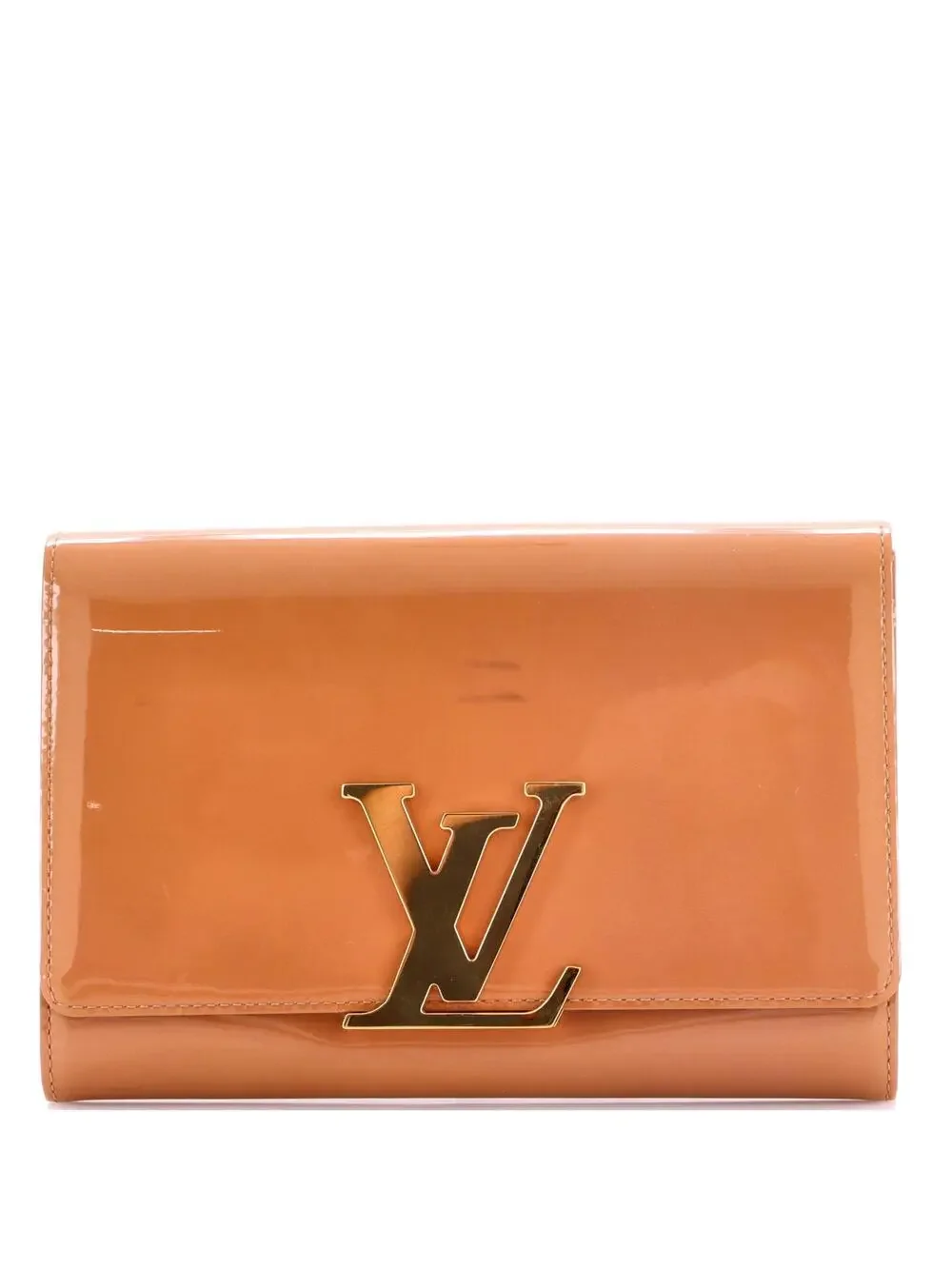 Louis Vuitton Louise Clutch Patent Mm #257144L76B